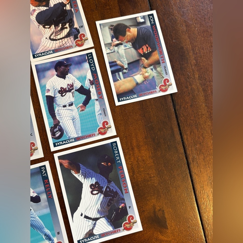 31 Cards From Syracuse Sky Chiefs 1990s  Baseball Cards - Picture 6 of 16